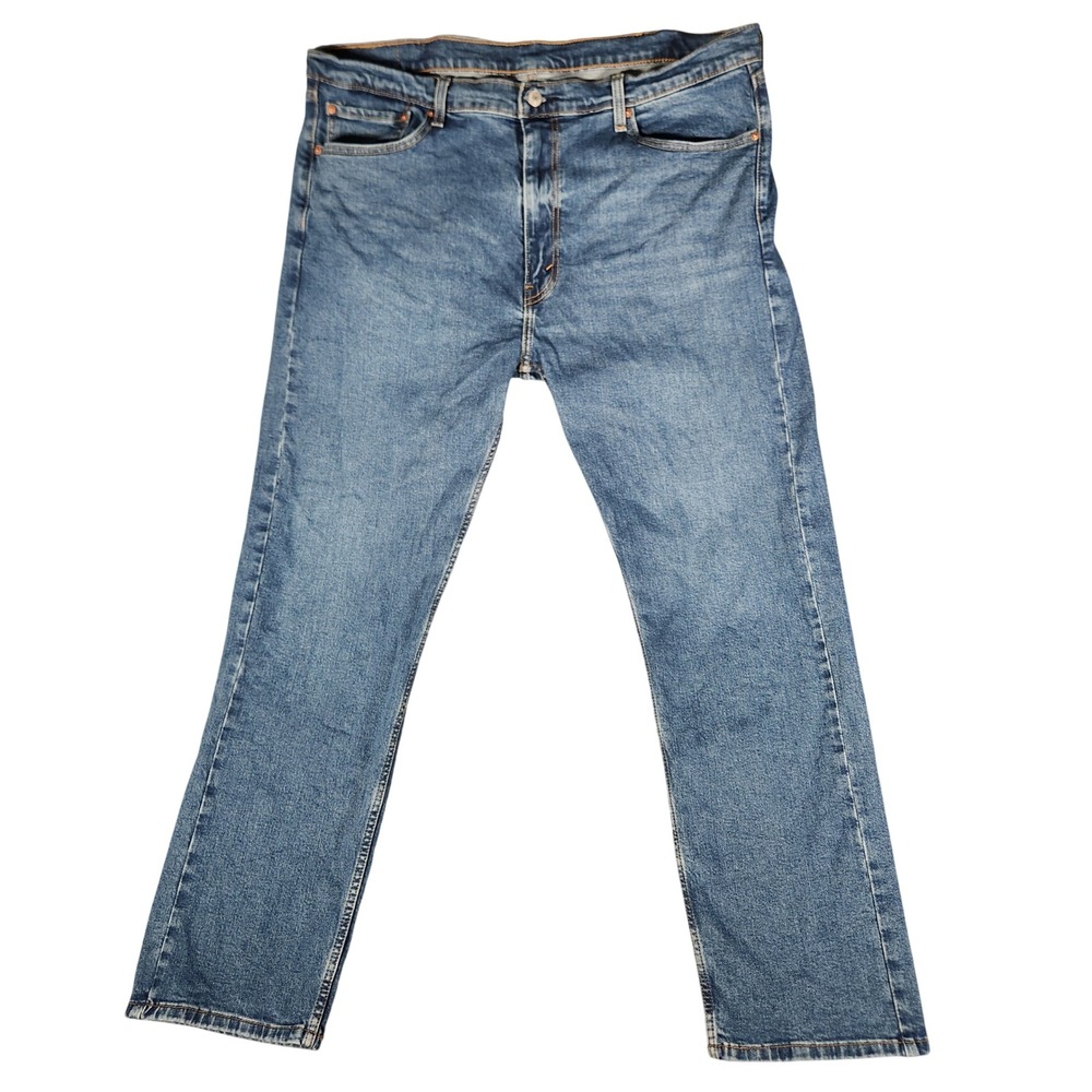 Levis 505 Regular Fit‎ Jeans Mens 40x32 Blue Excellent Straight Leg Denim